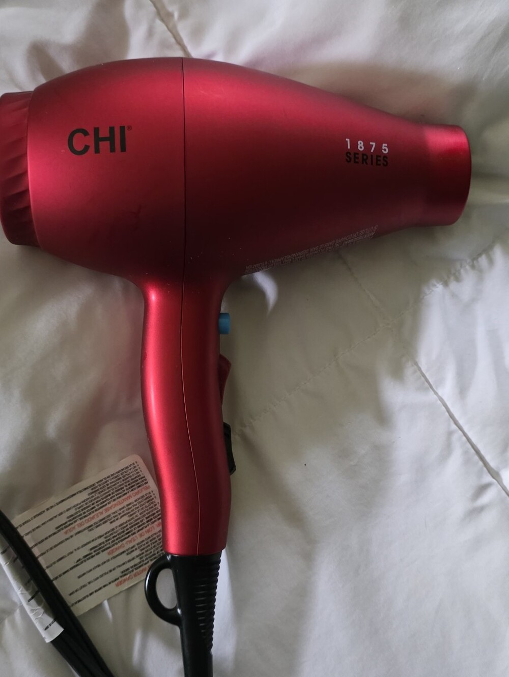CHI Red 1875 Series Professional Ionic Hair Dryer